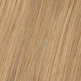 S-noilite 1 piece Clip In Short Hair Extensions Real Human Hair Invisible Mini Short Clip in Hairpiece for Women with Thin Hair 8 inch Dark Blonde