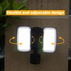 UME 19W LED Flood Light Motion Sensor Outdoor, 2 Adjustable