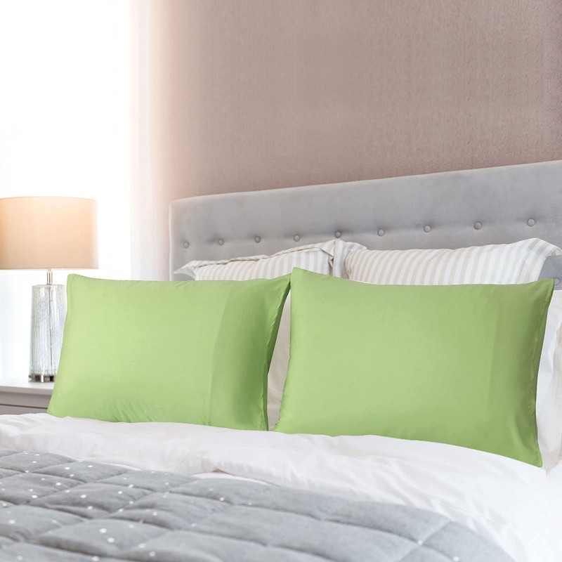 sourcing map 2 Packs Pillow Cases Double Brushed Microfiber Pillowcases