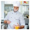 : GaoBangM Chef's Special Set: Adjustable Polyester Flat Top Chef