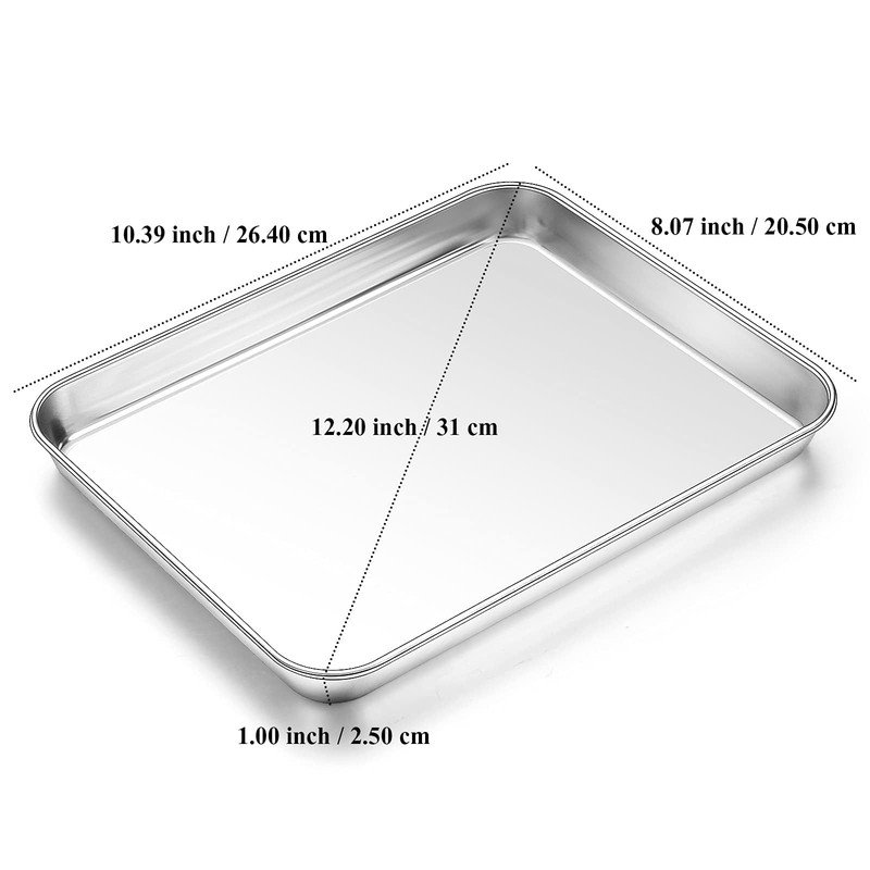 Baking Sheet with Rack Set, Yododo Set of 4 (2
