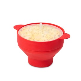 HIC Kitchen Microwave Popcorn Popper Maker, Silicone