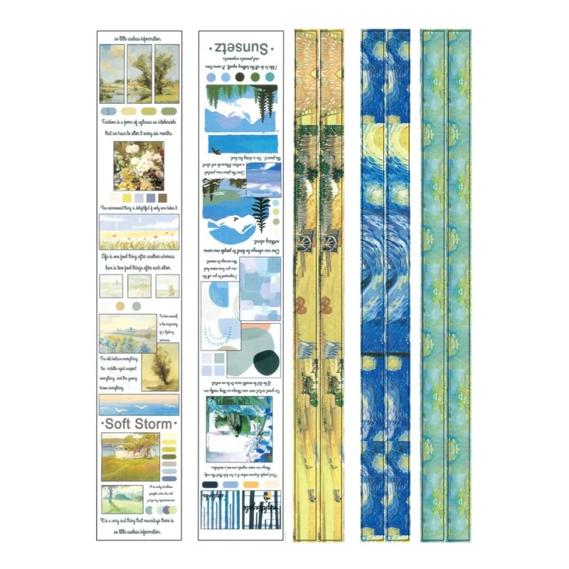 Bloc Libreta Regalo Notas Van Gogh Caja Regalo Con Bolígrafo