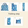 FAVORTALK Waterproof Shopping Bag Lightweight Foldable - Packaway Foldaway Groceries