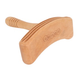 Wooden Gua Sha Board Sturdy Polished Beech Safe Smoothing Widely Used Wooden Scraping Tool for Arms Legs Back