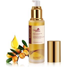 Karseell Aceite de Nuez Marroquí para Cabello, Presión Fría, 1.69 floz Producto sin enjuague aplica pocas gotas en cabello húmedo o seco, concentrando en medios y puntas
