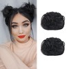 Claw Hair Bun Mini Chignon Hairpiece Updo Bun Extensions Fake