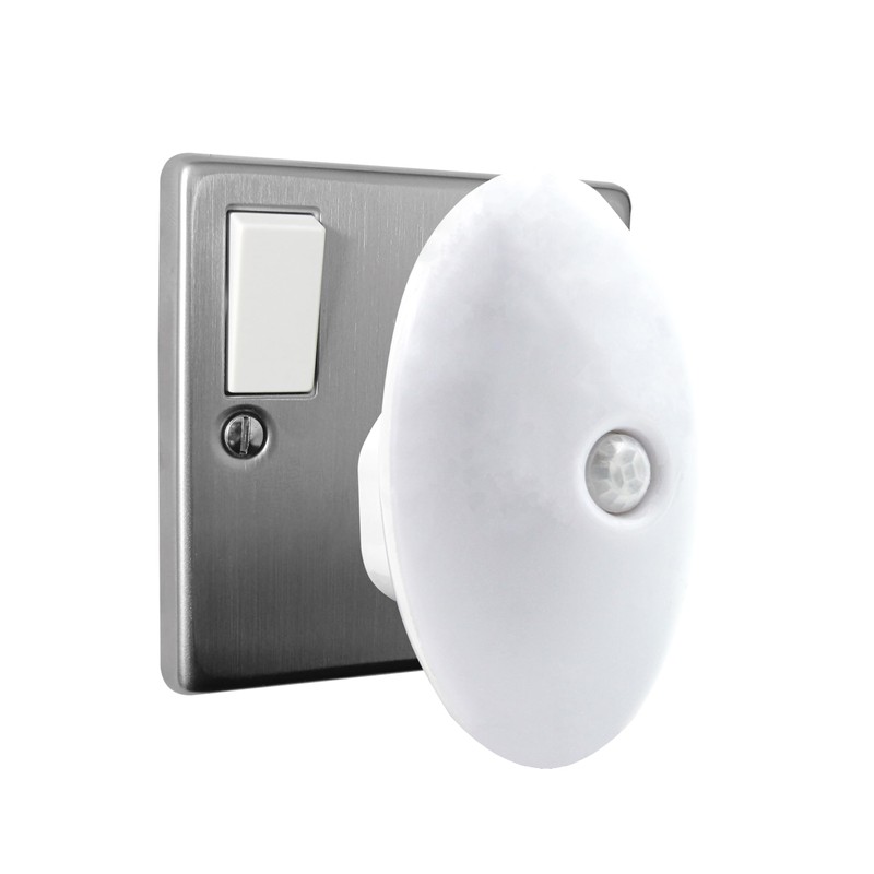 Uni-Com Plug-in Night Light with PIR Motion Sensor, Energy Saving