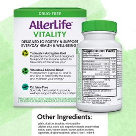 Allerlife Vitality Capsules, Daily Dietary Supplements for Everyday Health & Well-Being - 20 ct