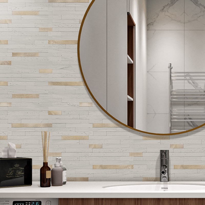STICKGOO 20 Sheets Peel and Stick Backsplash Tile, Stick on