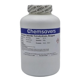 Ferrous Chloride Tetrahydrate, Reagent, 99+%, 500g