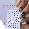 Star Nail Stickers - 4th of July Nail Art Stickers