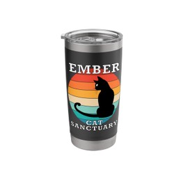 Ember Cat Sanctuary Group Family Reunion Name Stainless Steel Insulated Tumbler