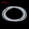 X AUTOHAUX Silicone O-Rings, 105mm OD 98mm ID 3.5mm Width