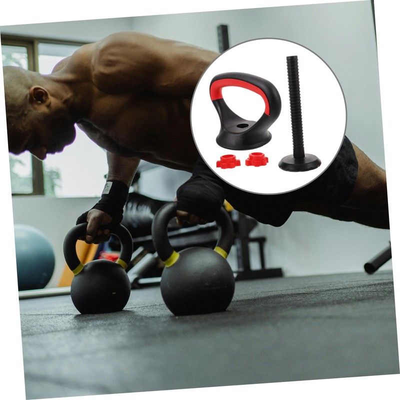 BESPORTBLE Adjustable Weight Kettlebell Handle Convertible Dumbbell Grip Robust Base