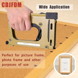 Point Drivers for Picture Framing with 2000 Refill Points, Picture Frame Stapler Framing Point Driver, Picture Frame Point Driver Picture Framing Tools for Artist Framing Paintings and Pictures