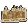 Printtoo Souvenir Wooden Chateau Chaumont France Engraved Fridge Magnet Gift
