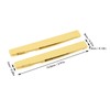 Acoustic Guitar Saddle Bridge Replacement Brass Metal Musical Instrument Accessories