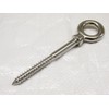 Wood Screw Eye Bolt Stainless Steel 6MM (60MM Shank Eyebolt