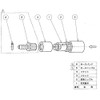 As One 1-7669-27 Ion Exchange Element Type Pure Water Device
