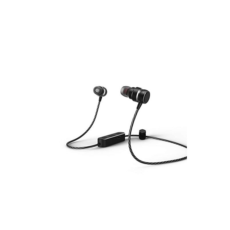 Hama Pure Bluetooth Stereo In-Ear Headphones - 50cm - Black