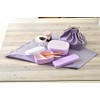 Tatsumiya iro 18.0 Slide Spoon & Chopsticks Set, Blueberry, Size: