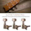 Dilwe Tuning Pegs Locking Tuners Machine Heads with Ferrules Screws