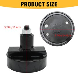 ZUDKSUY JT30040B Crankshaft Rear Main Seal Install Tool Heavy-duty Replacement for John Deere 152 164 180 202 219 239 329 359 414 5075E 6.8L Engine Replace JT30040 KCD10002A ST-218