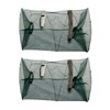 2 Pieces Of Fishing Nets, Folding Fish Traps, Square Cages,