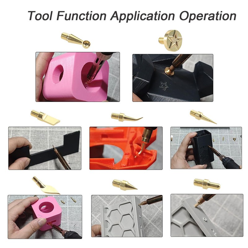 3D Printer Smoothing Kit – Finishing & Smoothing Tool with