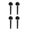 4Pcs Cello Tuning Pegs Smooth Fine Adjustment Ebony Wood Orchestral