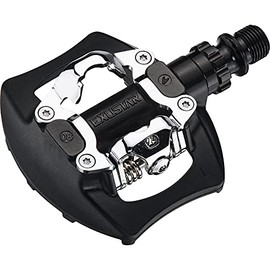 CyclingDeal SPD Type Cr-Mo Axle Touring Bike Pedals Compatible with Shimano SPD System