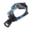 LED Rechargeable Headlight 3000LM 25W High Power Zoomable Headlamp for