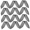 Mobestech 50pcs Sponge Padded Hangers Anti-Skid Foam Cover Suit Protector