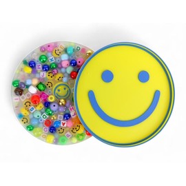 Happy Face Picky Party Pad - Satisfy Your Urge to Pick, Pop and Peel Stress-Free!  Picky Party Pad and Tray  Picky Pad Silicone Sensory Grippie Set