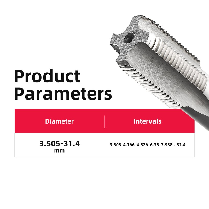 1 1/4-7 Left Hand Straight Flute Thread Tap Machine Tap