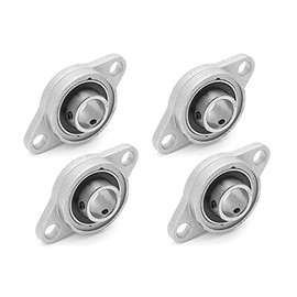 KFL004 Flange Bearings 20 mm Die-Cast Aluminium Pack of 4