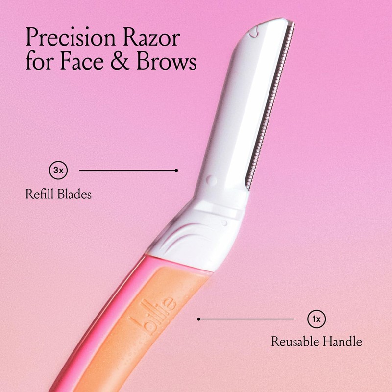 Billie - Kit de inicio de Dermaplane - Mango reutilizable