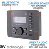 Car Stereo with Bluetooth,iRV Technology iRV36 Wireless RV Radio,Supports HDMI