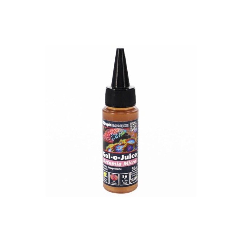 Dupla Marin Gel-o-Juice Artemia Micro Liquid Food for Aquarium Fish