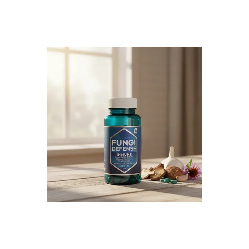 Fungi Defense Inmune Suplemento | 1 Pieza | Sabor Sin