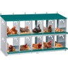 Toriexon Chicken Nesting Box, 10 Compartment Nesting Box, 10 Room