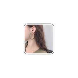 Xmsrn Vintage Acrylic Circle Hoop Earrings Resin Hoop Huggie Earrings Green Hinged Earrings Helix Lobe Hinged Earrings Cubic Circular Huggie Earrings Jewelry for Women and Girls