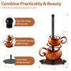 Standing Paper Towel Roll Holder Countertop for Coffee Lovers Women