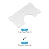 uxcell 10pcs Hinge Repair Kit, Cabinet Hinge Repair Plate with