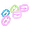 5pcs Silicone Cheek Retractor Soft Mouth Opener Reusable Intraoral Lip