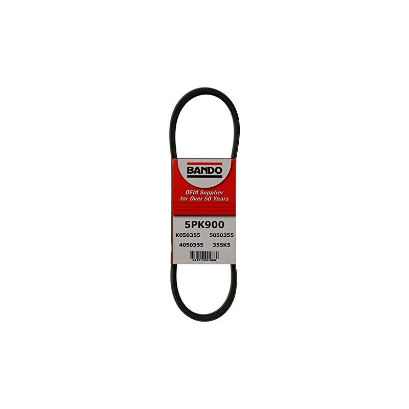 Bando USA 5PK900 OEM Quality Serpentine Belt