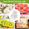 3 in 1 Egg Slicer, Stainless Steel Multipurpose Egg Cutter,