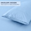 LINENOVA 100% Luxury Cotton Standard Pillowcases(Set of 2),Super Soft and