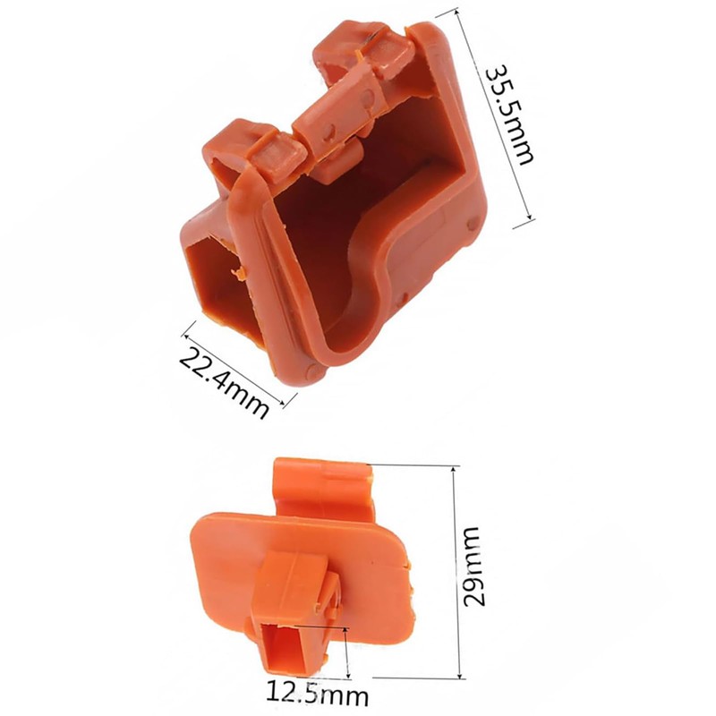 2 Sets Bonnet Holder Bonnet Rod Holder Retaining Clip Bonnet